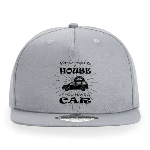 Camping Auto mit Dachzelt House Car Cap Sonstig. Snapback Rapper