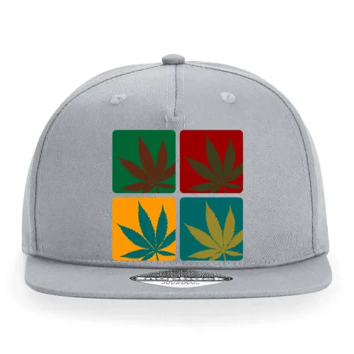 Cannabisblatt Warhol Cap