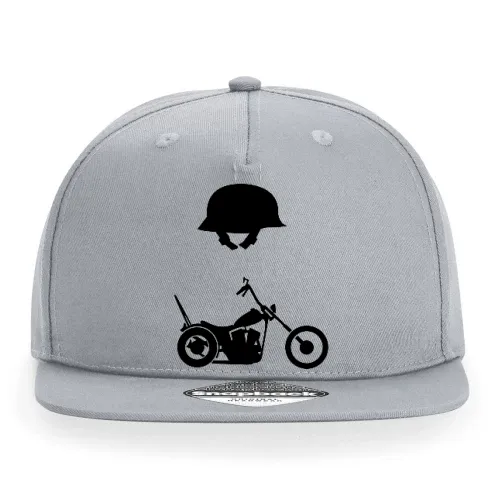 Chopper und Helm Cap