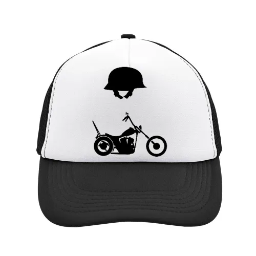 Chopper und Helm Cap Sonstig. Mesh Cap