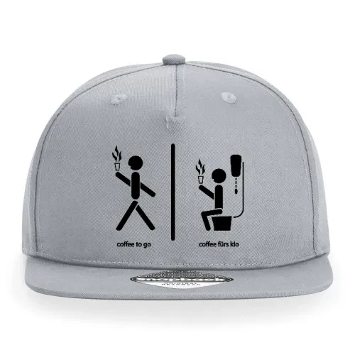 coffee fürs klo Cap Sonstig. Snapback Rapper