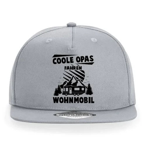 Cooler Camper Opa Wohnmobil Womo Großvater Rentner Cap Sonstig. Snapback Rapper