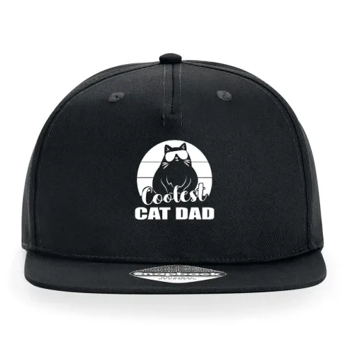 Coolest Cat Dad Katzenliebhaber Männer Cap