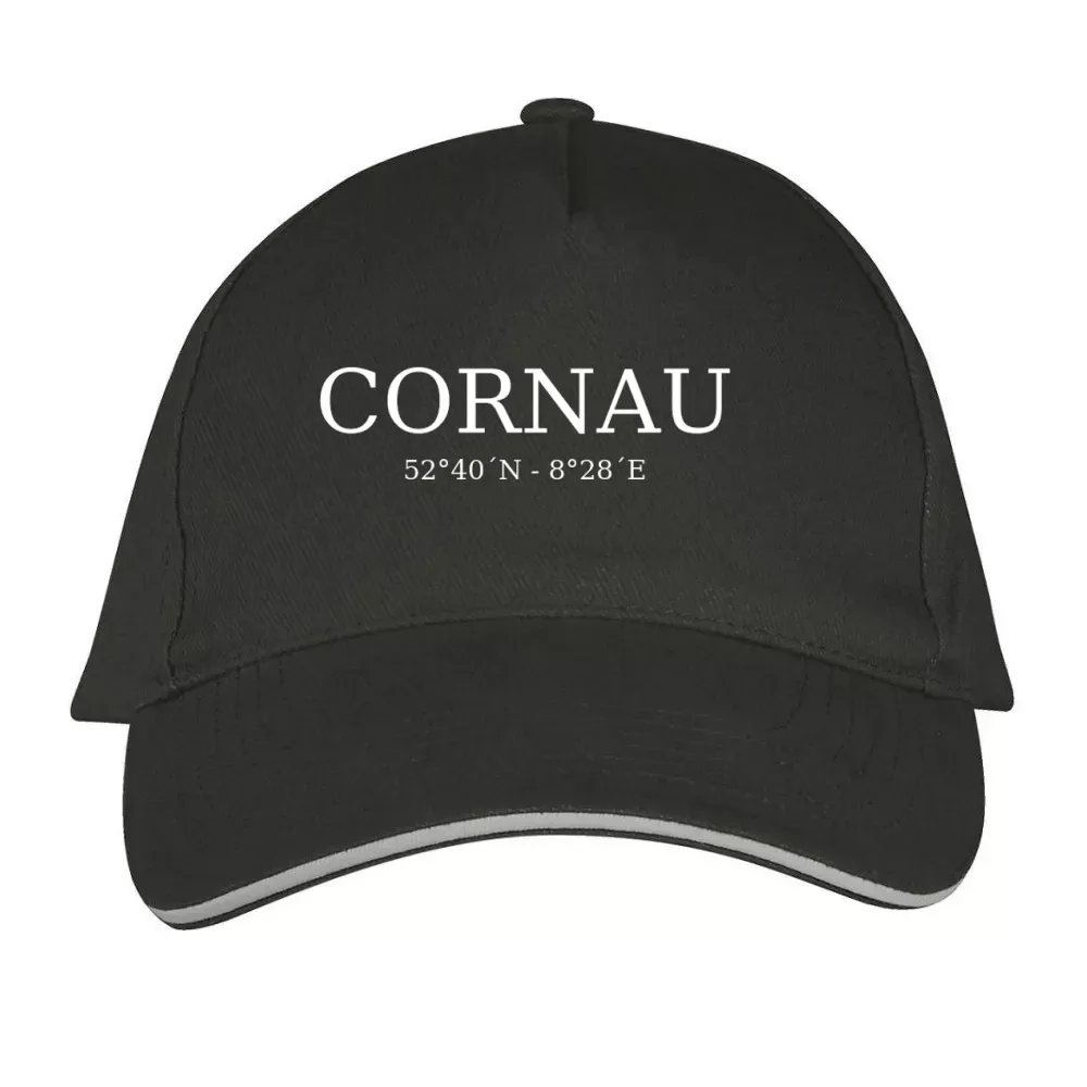  Sonstig. Cap mit Aufdruck 'Cornau Koordinaten'