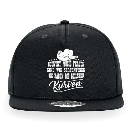 Country Music Kurven Western Tanzen Geschenkidee Cap Sonstig. Snapback Rapper