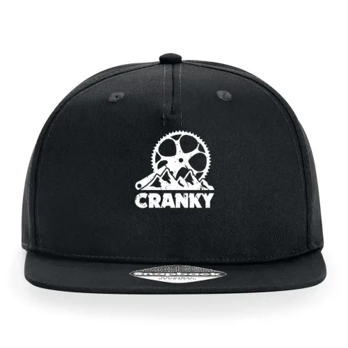 Cranky Fahrrad Teile Motiv Mountainbiker Berg Cap Sonstig. Snapback Rapper