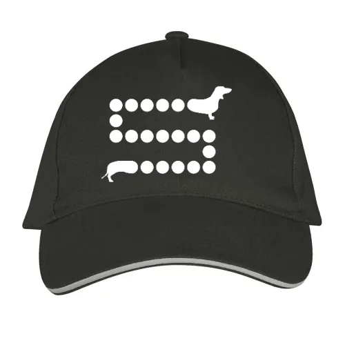 Dackellauf mit Punkten Sonstig. Cap