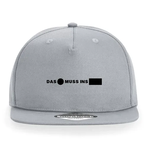 Das Runde muss ins Eckige Cap Sonstig. Snapback Rapper