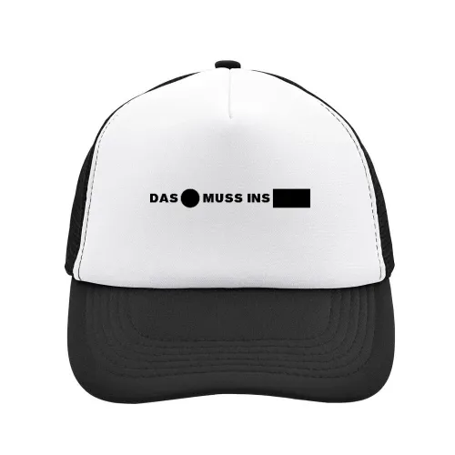 Das Runde muss ins Eckige Cap Sonstig. Mesh Cap