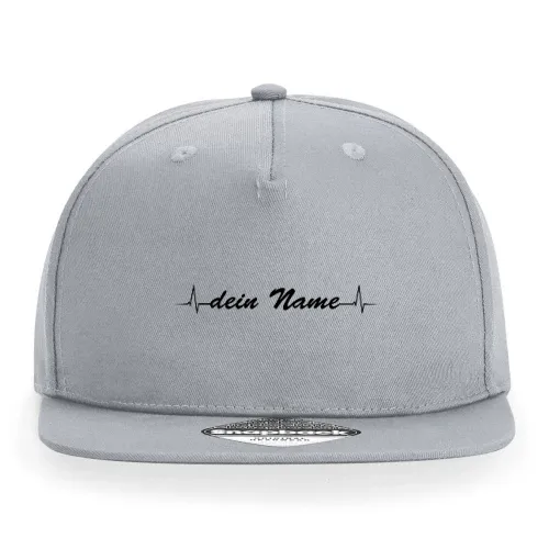 dein Name als Herzschlag Cap Sonstig. Snapback Rapper
