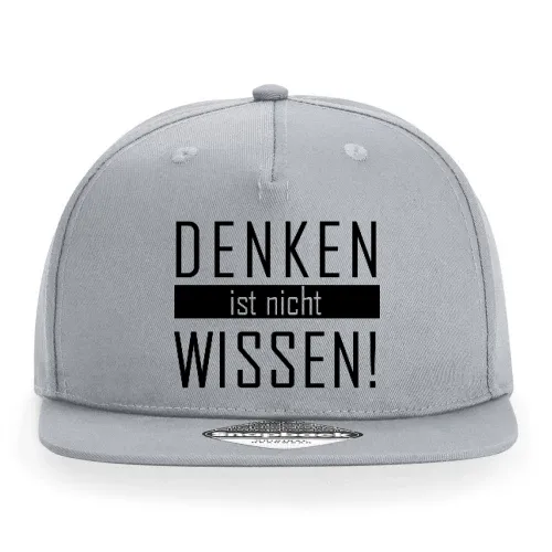 Denken ist nicht Wissen Cap Sonstig. Snapback Rapper