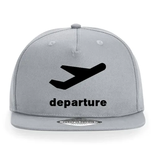departure Abflug Symbol Cap Sonstig. Snapback Rapper