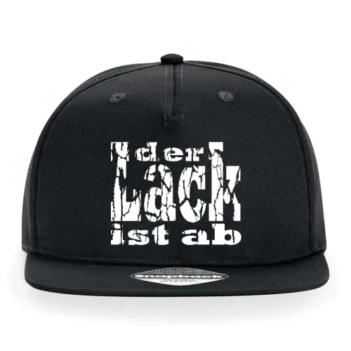 der Lack ist ab Cap Sonstig. Snapback Rapper