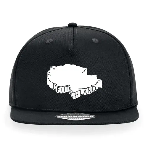 Deutschland Umriss 3D Cap Sonstig. Snapback Rapper