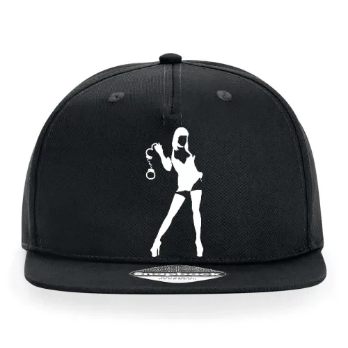 Domina mit Handschellen Sonstig. Cap