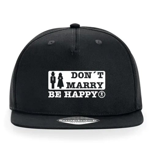don´t marry be happy Cap Sonstig. Snapback Rapper