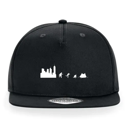 Draußensein Zelt Backpacker Outdoor Geschenk T-Shi Cap
