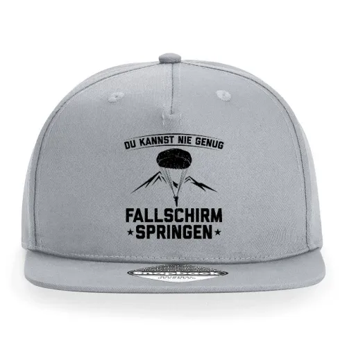 Du Kannst Nie Genug Fallschirmspringen Cap