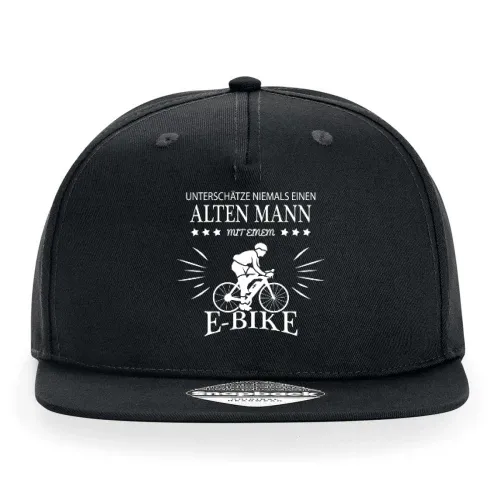 Ebike Fahrrad E-Bike Radfahrer Alter Mann Spruch Sonstig. Cap