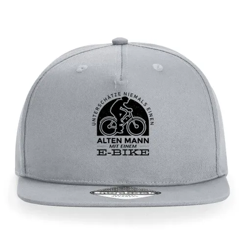 Ebike Mountainbike E-Bike Fahrrad Motiv MTB Cap Sonstig. Snapback Rapper