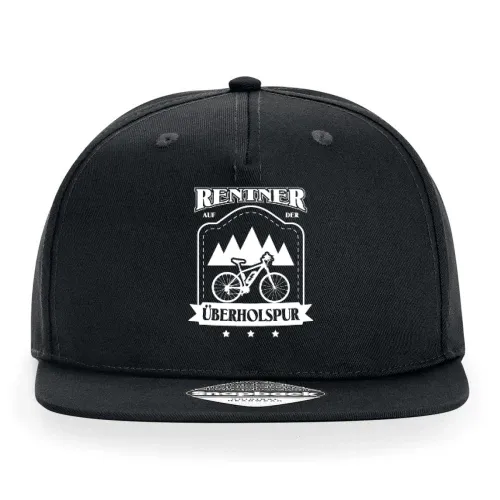 Ebike MTB Rentner auf der Ueberholspur Cap Sonstig. Snapback Rapper