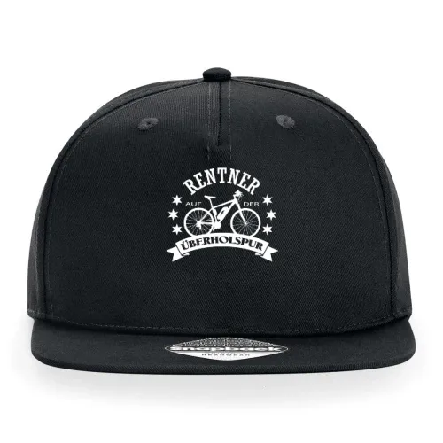 Ebike Rentner auf der Ueberholspur Bike Rente Cap Sonstig. Snapback Rapper