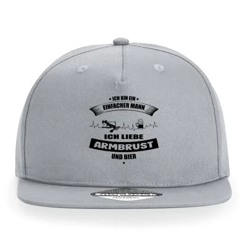 Einfacher Mann Liebt Armbrust Bier Bogenschießen Sonstig. Cap