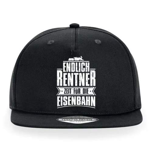 Eisenbahn Rente Modelleisenbahn Rentner Spruch Cap Sonstig. Snapback Rapper