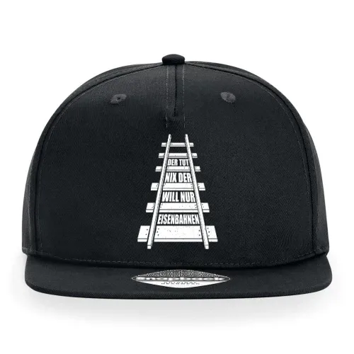 Eisenbahner Spruch Zuggleisen Modelleisenbahner Cap