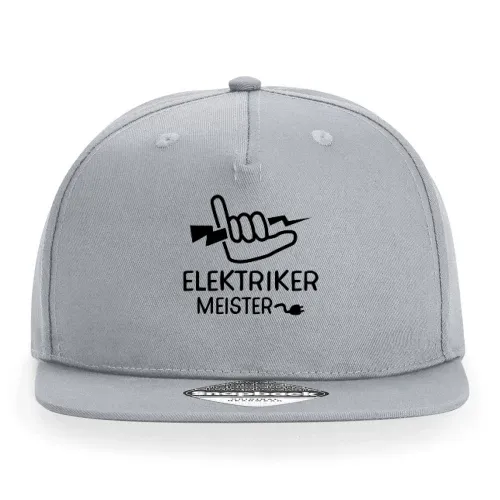 Elektriker Meister Elektromeister Handwerker Motiv Cap Sonstig. Snapback Rapper