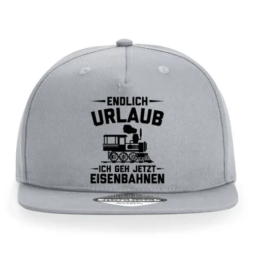 Endlich Urlaub Ich Geh Eisenbahnen Eisenbahner Cap