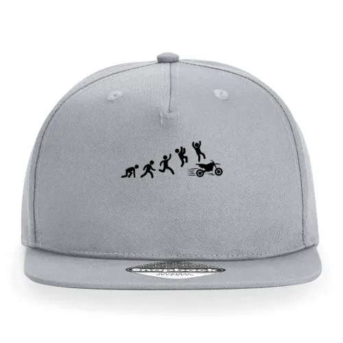 Enduro Stichmännchen Motorrad Evolution Cap