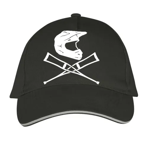 Endurohelm mit Krücken 2.0 Sonstig. Cap