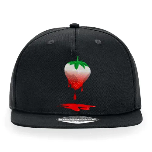 Erdbeerenfarbe Cap