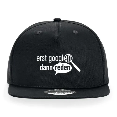 erst googlen dann reden Cap Sonstig. Snapback Rapper