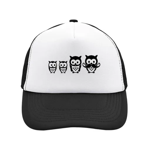 Eulen Familie Sonstig. Cap