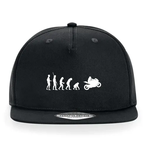Evolution Motorrad Rückwärts Cap