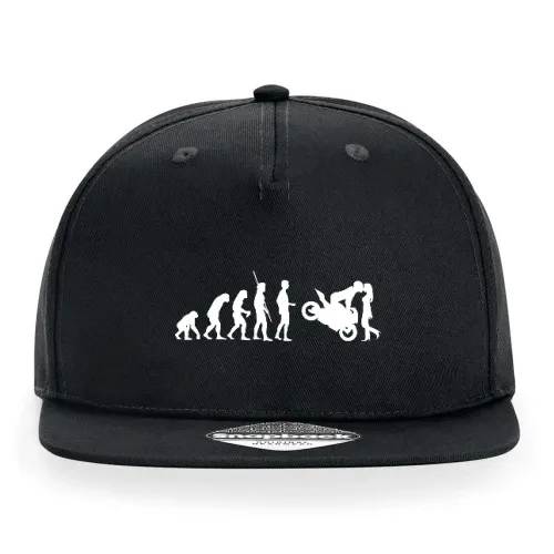 Evolution Motorradkuss mit Helm Cap