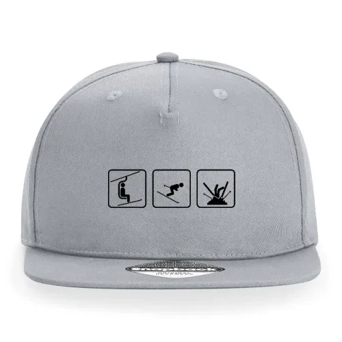 Evolution Ski Unfall Symbol Cap Sonstig. Snapback Rapper