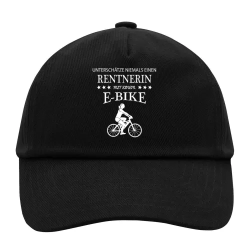 Fahrrad Ebike Rentnerin E-Bike Rente Bike Spruch Cap Sonstig. Kinder Cap
