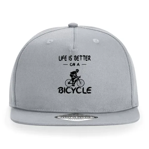 Fahrrad Fahrradfahren Bike Life is better Bicycle Cap Sonstig. Snapback Rapper