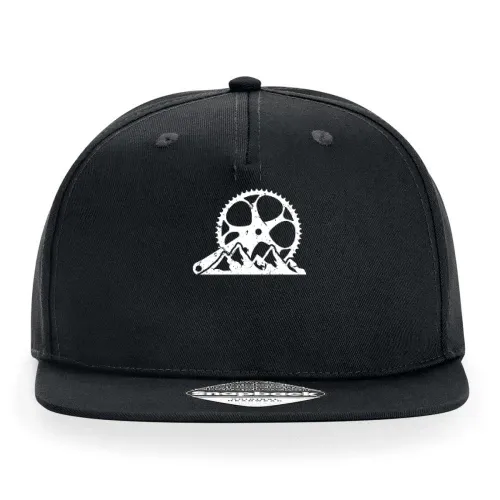 Fahrrad Kurbel Kettenblatt Gebirge Berglandschaft Cap Sonstig. Snapback Rapper