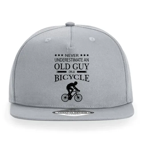 Fahrrad Radfahrer Rentner Biker Alter Mann Spruch Cap Sonstig. Snapback Rapper