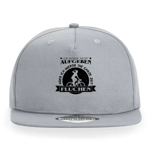 Fahrrad Radfahrer Spruch Fahrradfahren Fluchen Cap Sonstig. Snapback Rapper