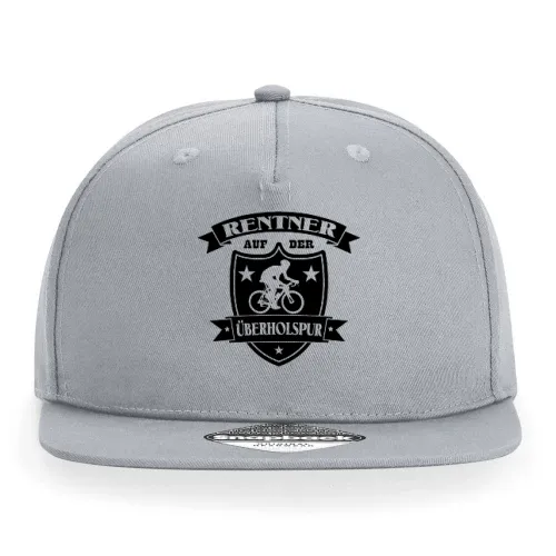 Fahrrad Rentner auf der Ueberholspur Cap Sonstig. Snapback Rapper