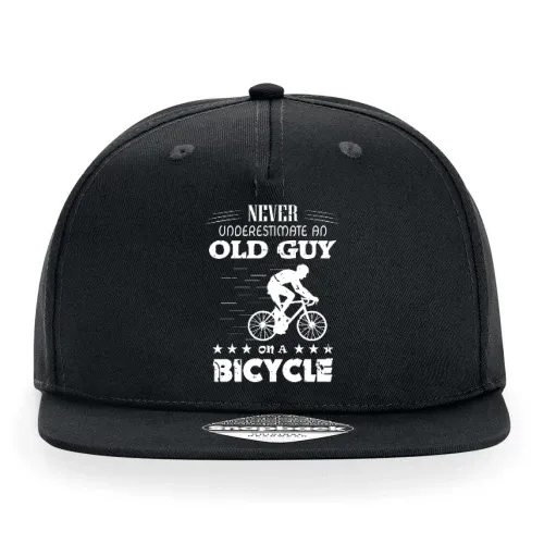 Fahrradfahren Rentner MTB Biker Alter Mann Spruch Cap Sonstig. Snapback Rapper