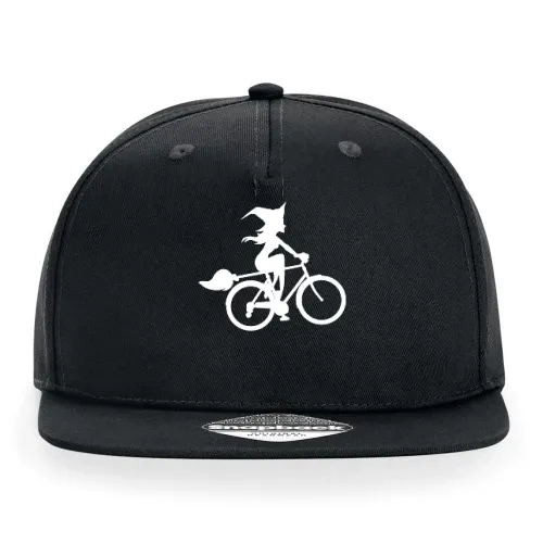 Fahrradfahrer Hexe Halloween Radfahren Geschenk Cap Sonstig. Snapback Rapper