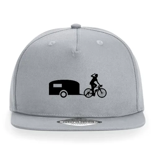 Fahrradwohnwagen Fahrrad Wohnwagen Radfahrer Cap Sonstig. Snapback Rapper