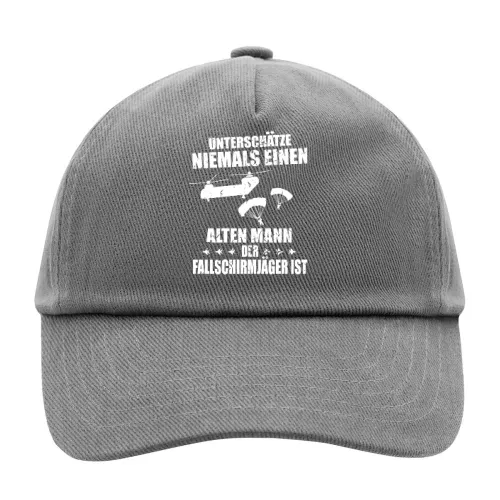 Fallschirmjäger Alter Mann Spruch Skydiver BW Sonstig. Cap