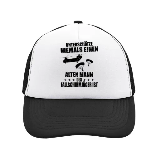 Fallschirmjäger Alter Mann Spruch Skydiver BW Sonstig. Cap